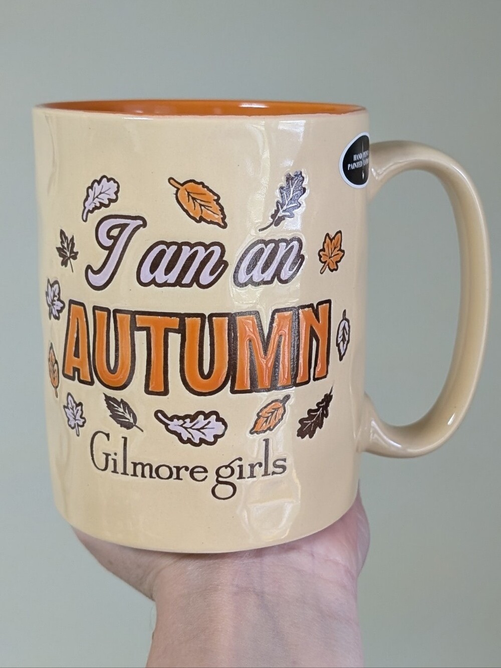 Gilmore Girls I AM AN AUTUMN Double Sided Autumn Mug, hand painted 🍂